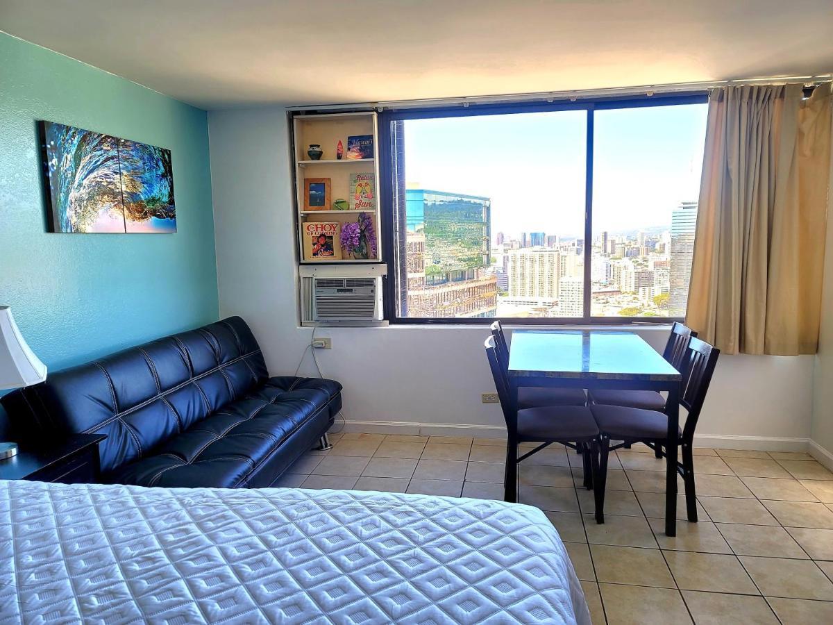 Waikiki Condo High Floor Views Beaches Convention Center Гонолулу Экстерьер фото